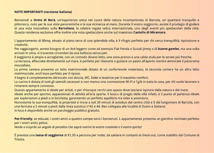 Apartamento In Con Terrazza Vista Mare - Pet Friendly Trieste